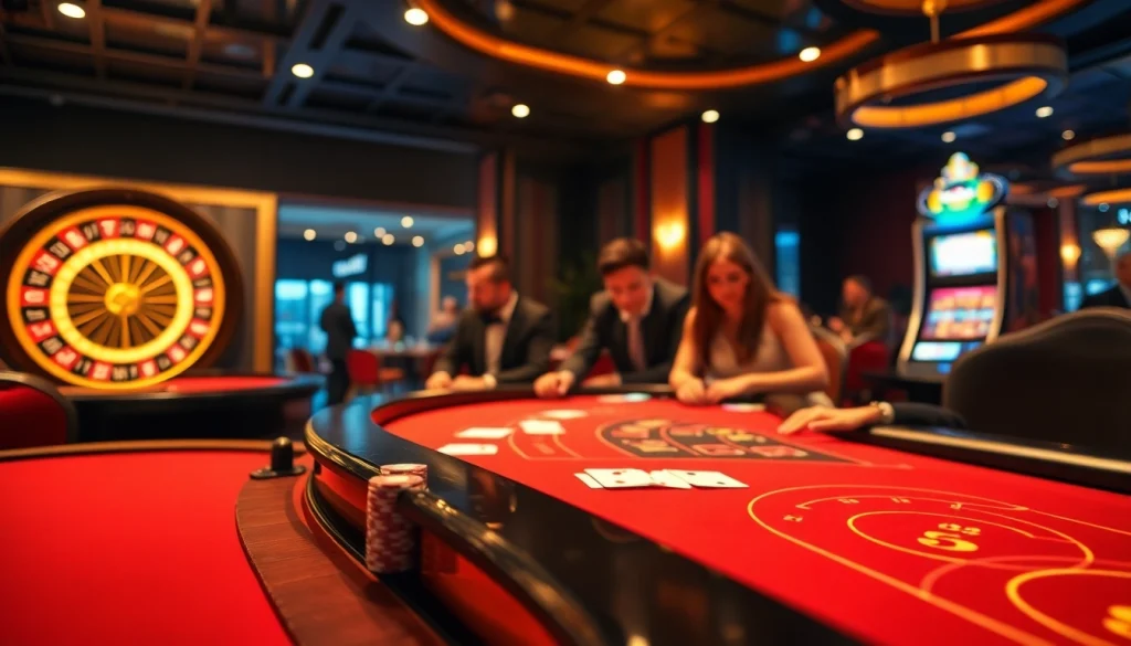 Experience the thrill of winning at a luxurious casino featuring games from https://188v.ink/ with vibrant tables and exciting atmosphere.