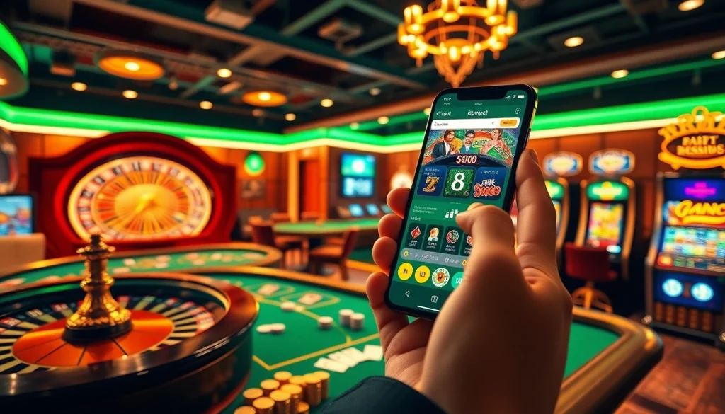 Experience gaming with i1dompet as players enjoy virtual casino thrills at gaming tables.